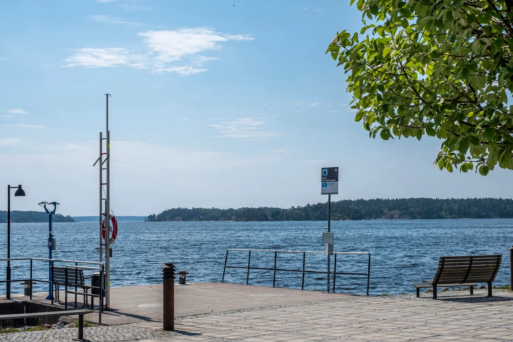 Radhus, Treuddsvägen 5, Rindö hamn, Vaxholm