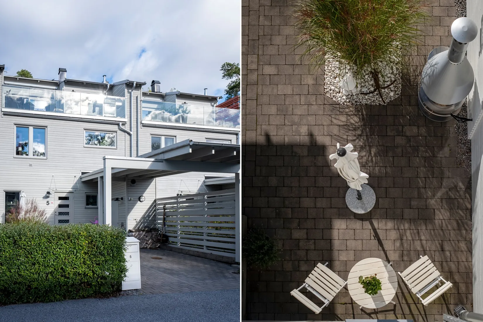 Radhus, Treuddsvägen 5, Rindö hamn, Vaxholm