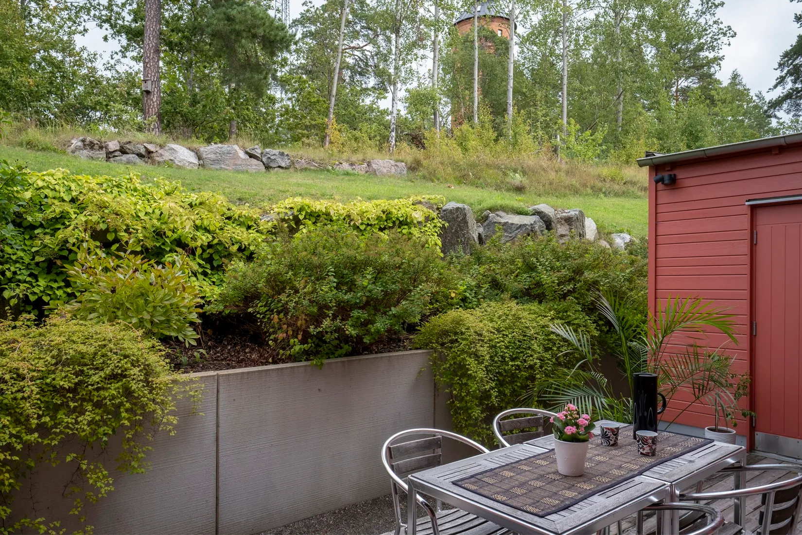 Radhus, Treuddsvägen 5, Rindö hamn, Vaxholm