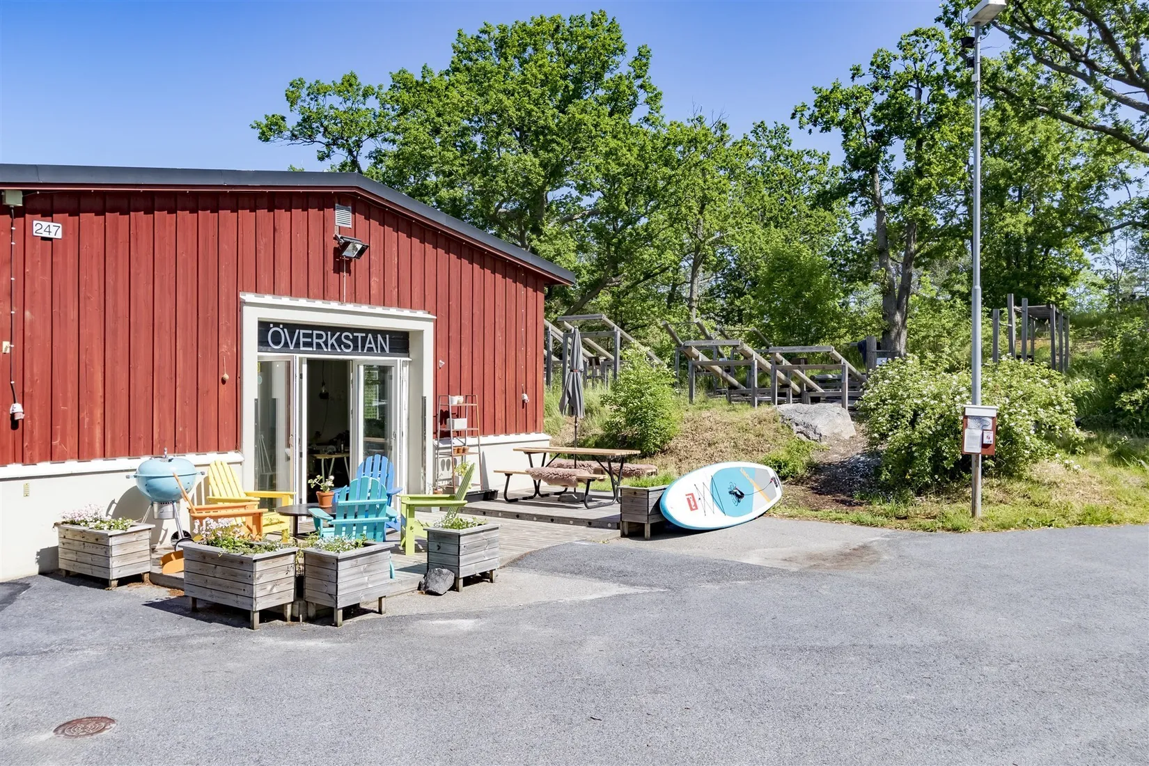 Radhus, Treuddsvägen 5, Rindö hamn, Vaxholm