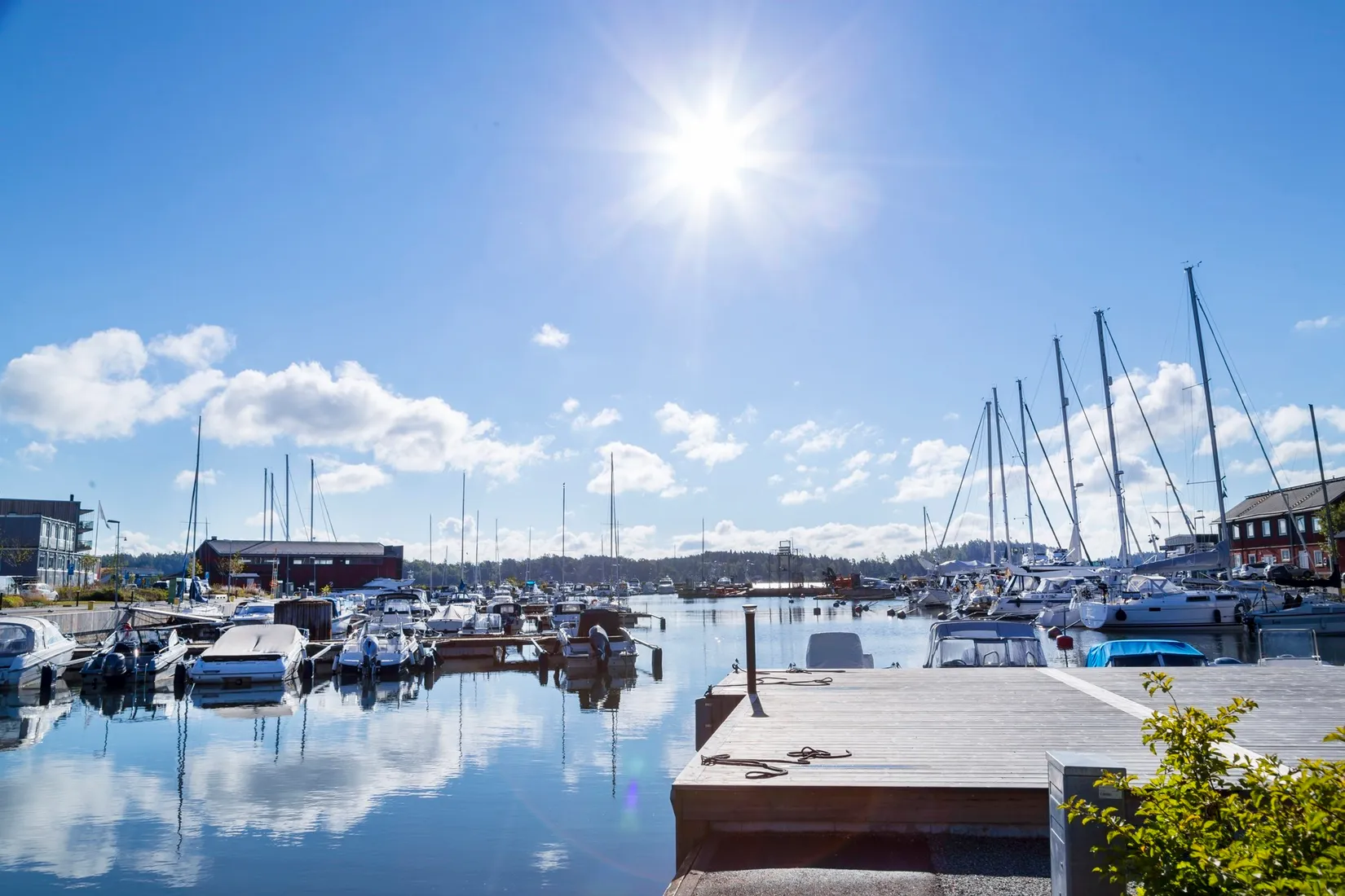 Radhus, Treuddsvägen 5, Rindö hamn, Vaxholm