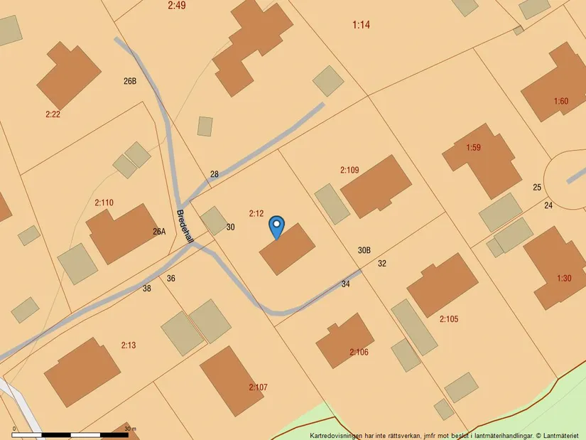 Villa, Bredehall 30, Bredehall, Lerum