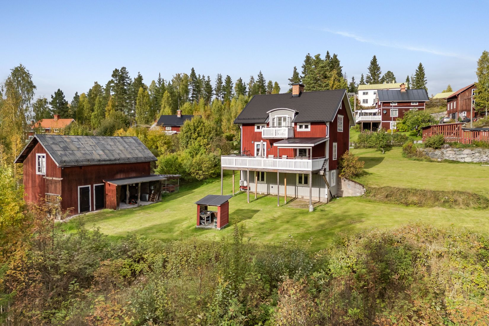 Villa, Eriksbergsvägen 8, Linghed, Falun