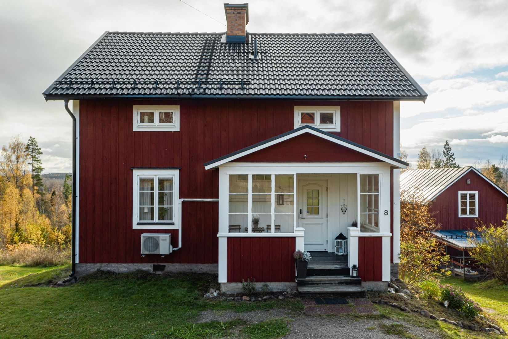 Villa, Eriksbergsvägen 8, Linghed, Falun