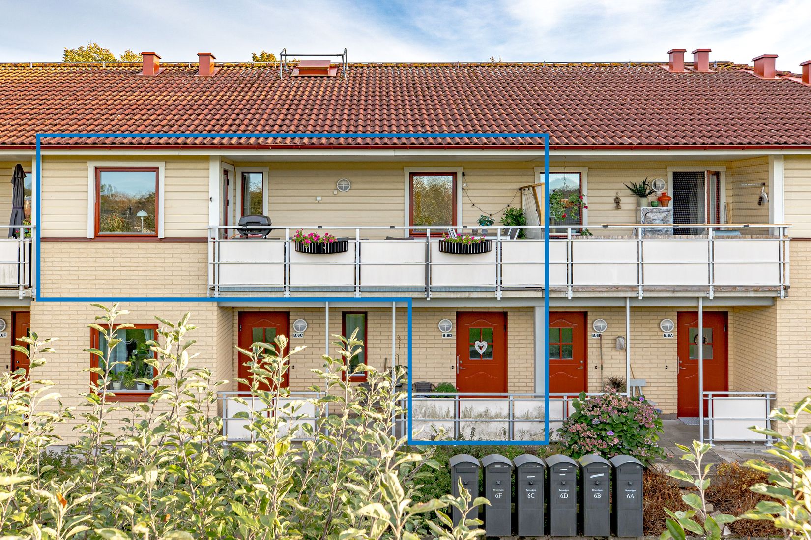 Bostadsrätt, Betesvägen 6D, Östra Gärdet, Falkenberg