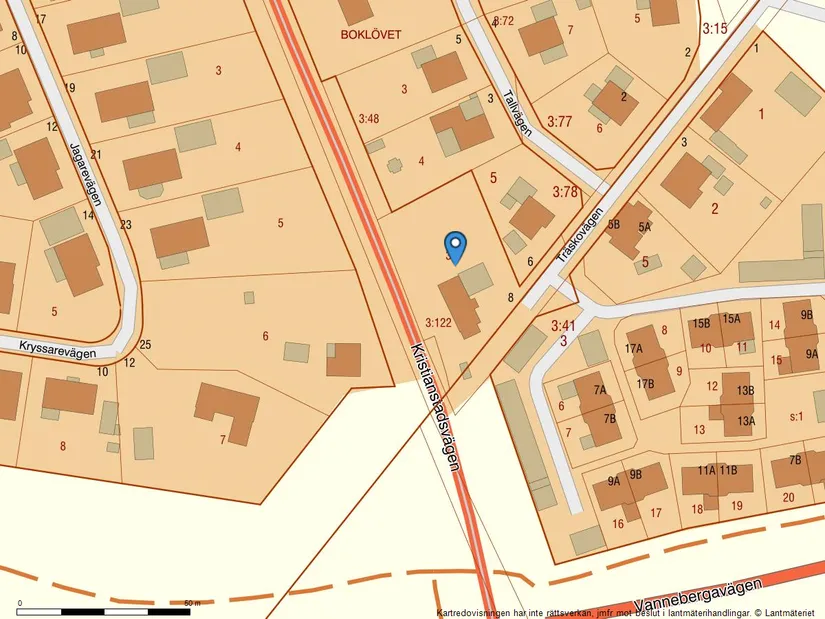 Villa, Träskovägen 8, Åhus, Kristianstad