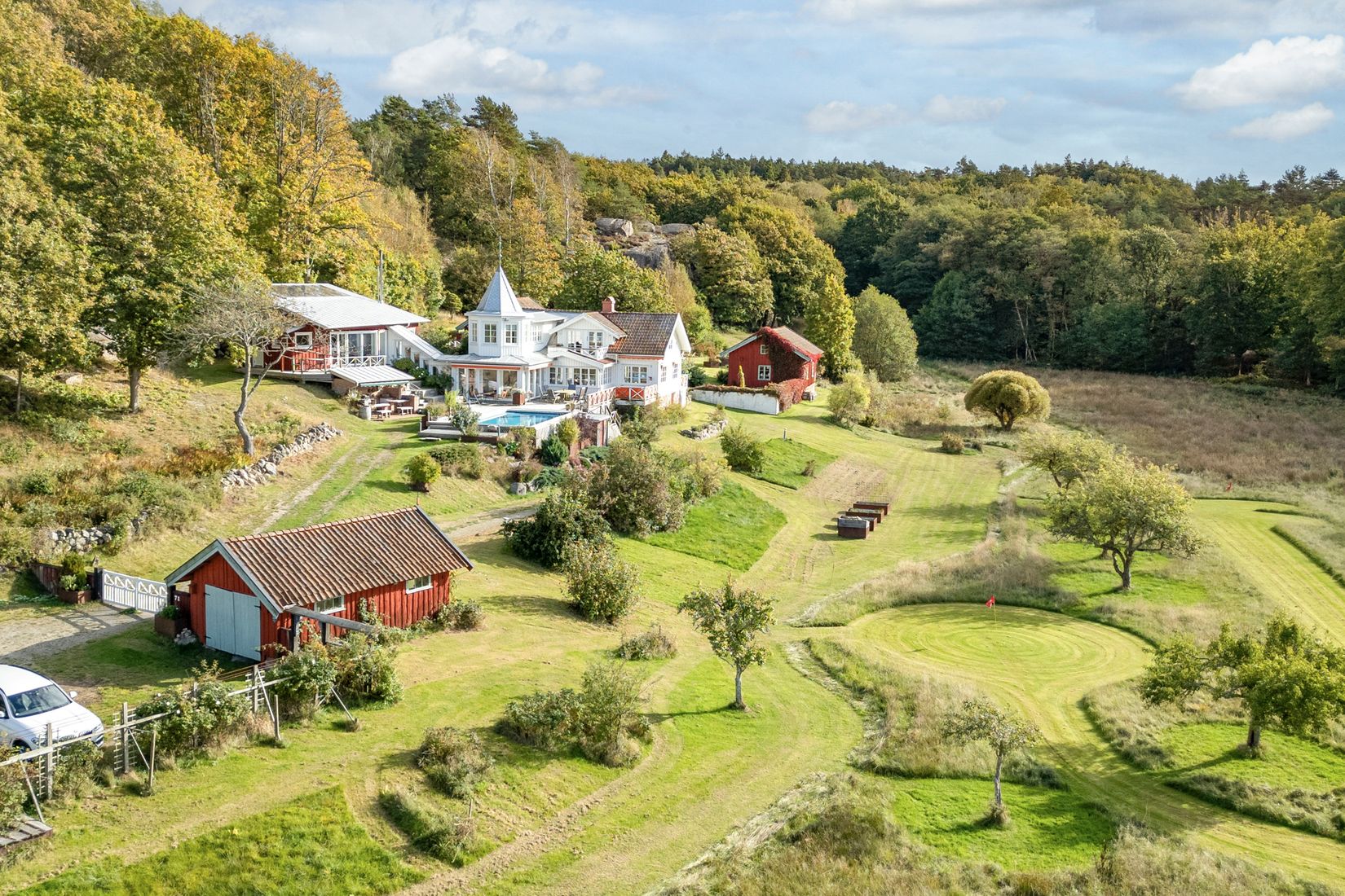Villa, Östra Näs  Skåpesund 71, Skåpesund ( nordvästra delen ), Tjörn