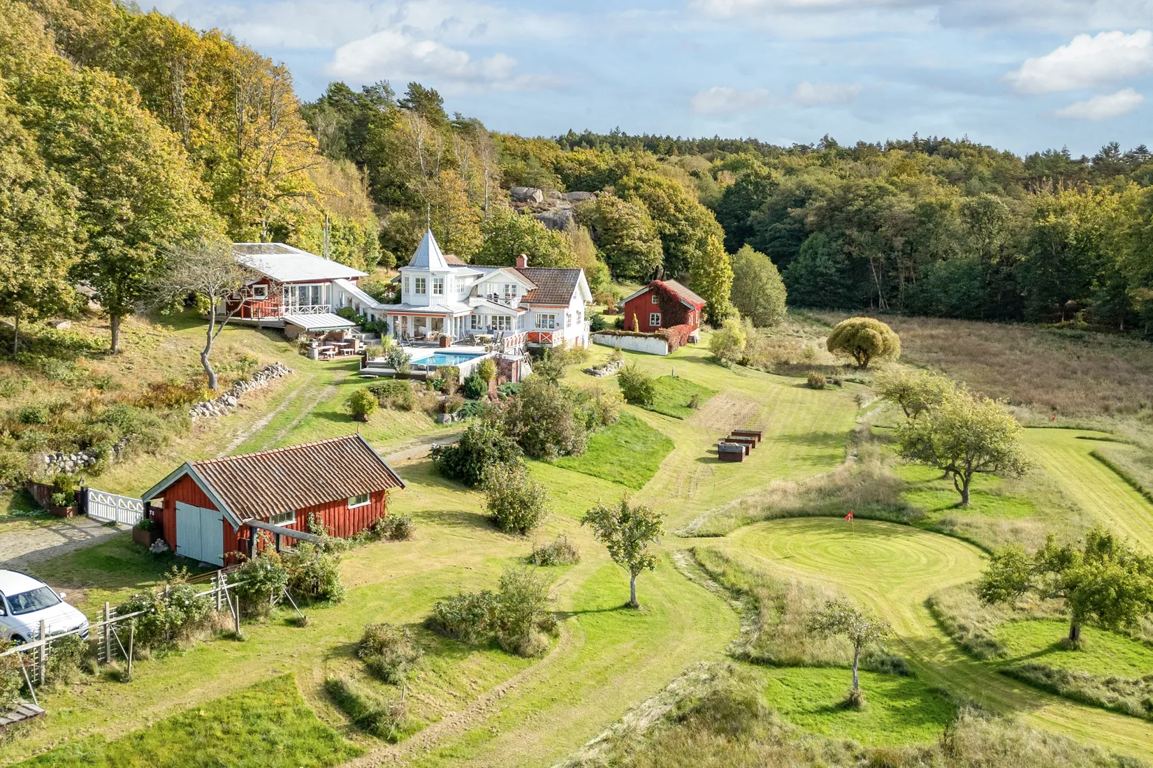 Villa, Östra Näs  Skåpesund 71, Skåpesund ( nordvästra delen ), Tjörn