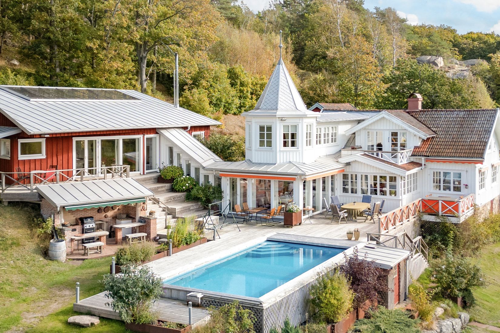 Villa, Östra Näs  Skåpesund 71, Skåpesund ( nordvästra delen ), Tjörn