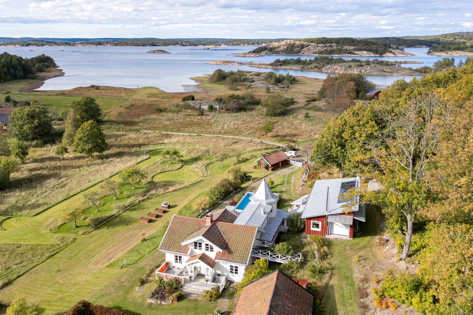 Villa, Östra Näs  Skåpesund 71, Skåpesund ( nordvästra delen ), Tjörn