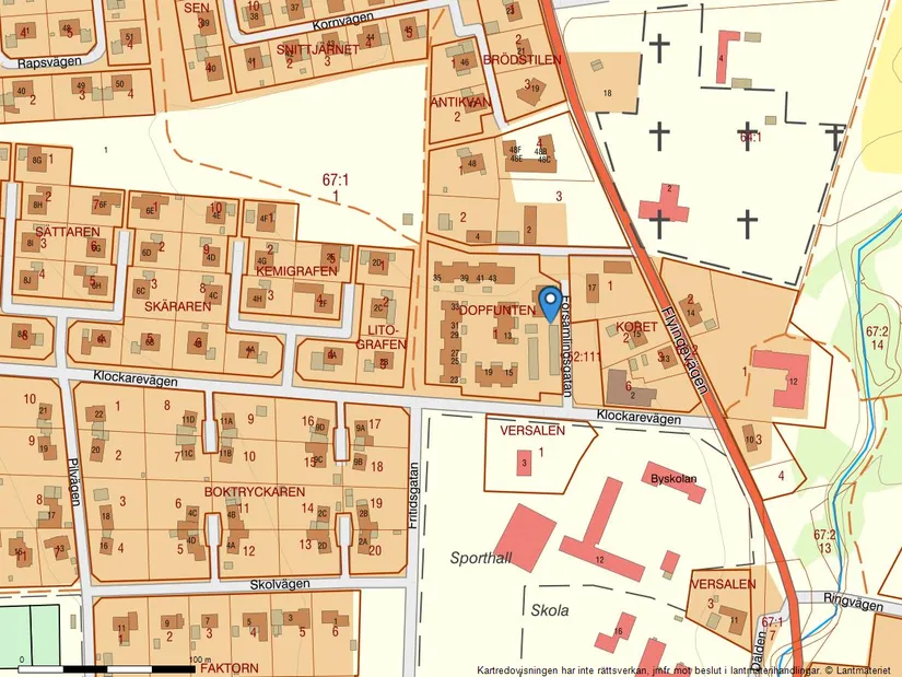 Bostadsrätt, Radhus, Församlingsgatan 5, Södra Sandby, Lund