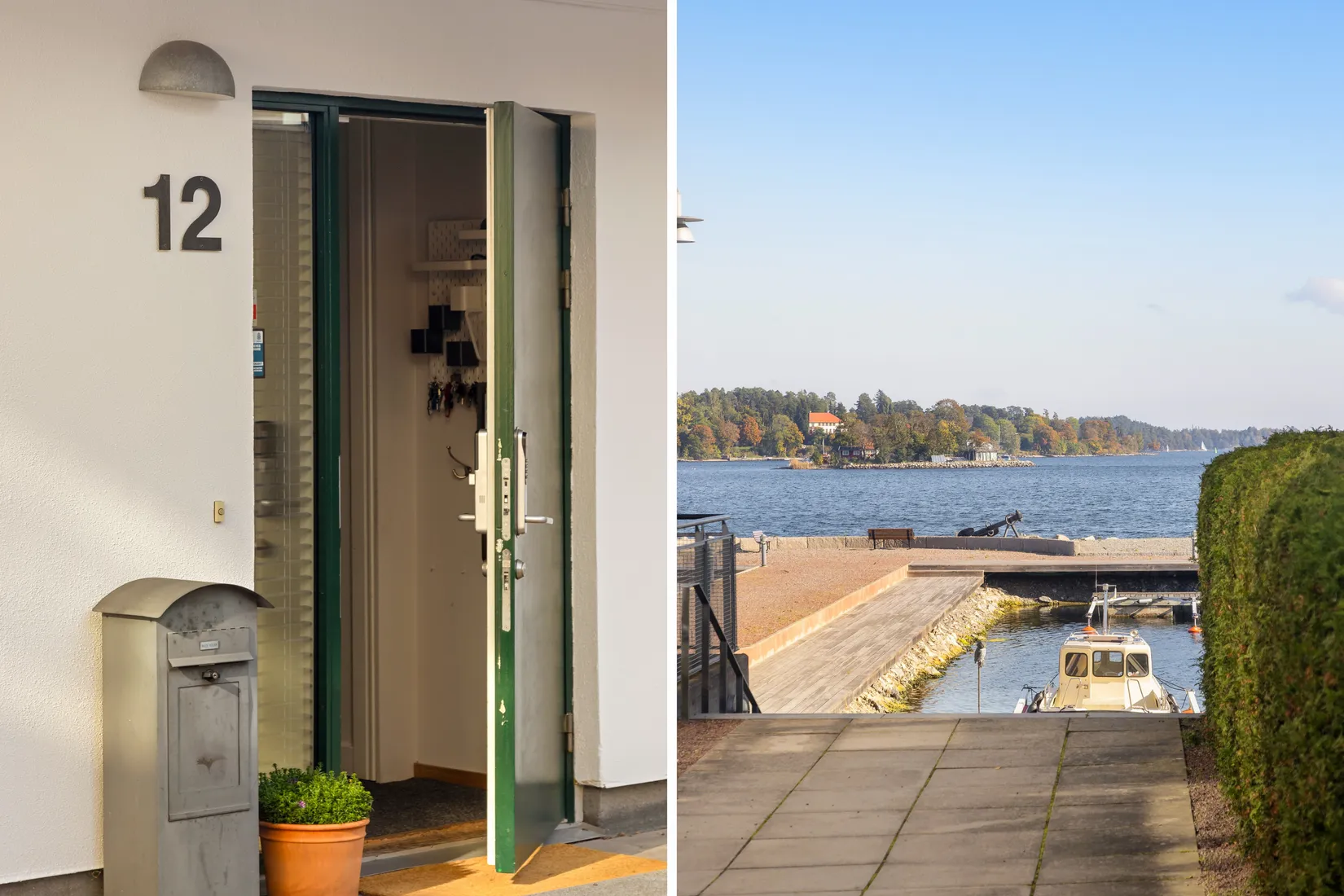 Radhus, Slipvägen 12, Gåshaga, Lidingö