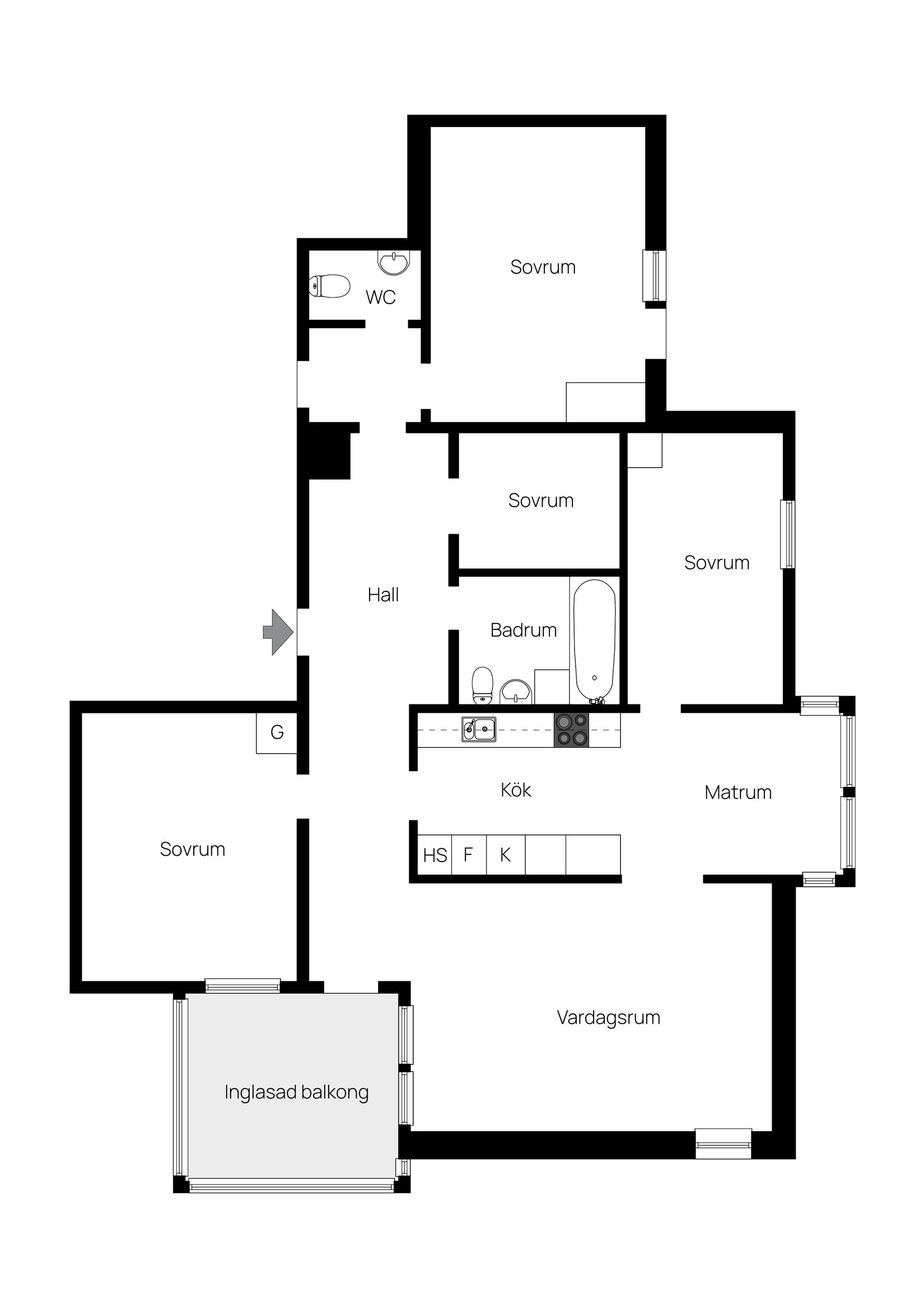 Bostadsrätt, Kristallstigen 4, Lillsjön, Upplands-Bro