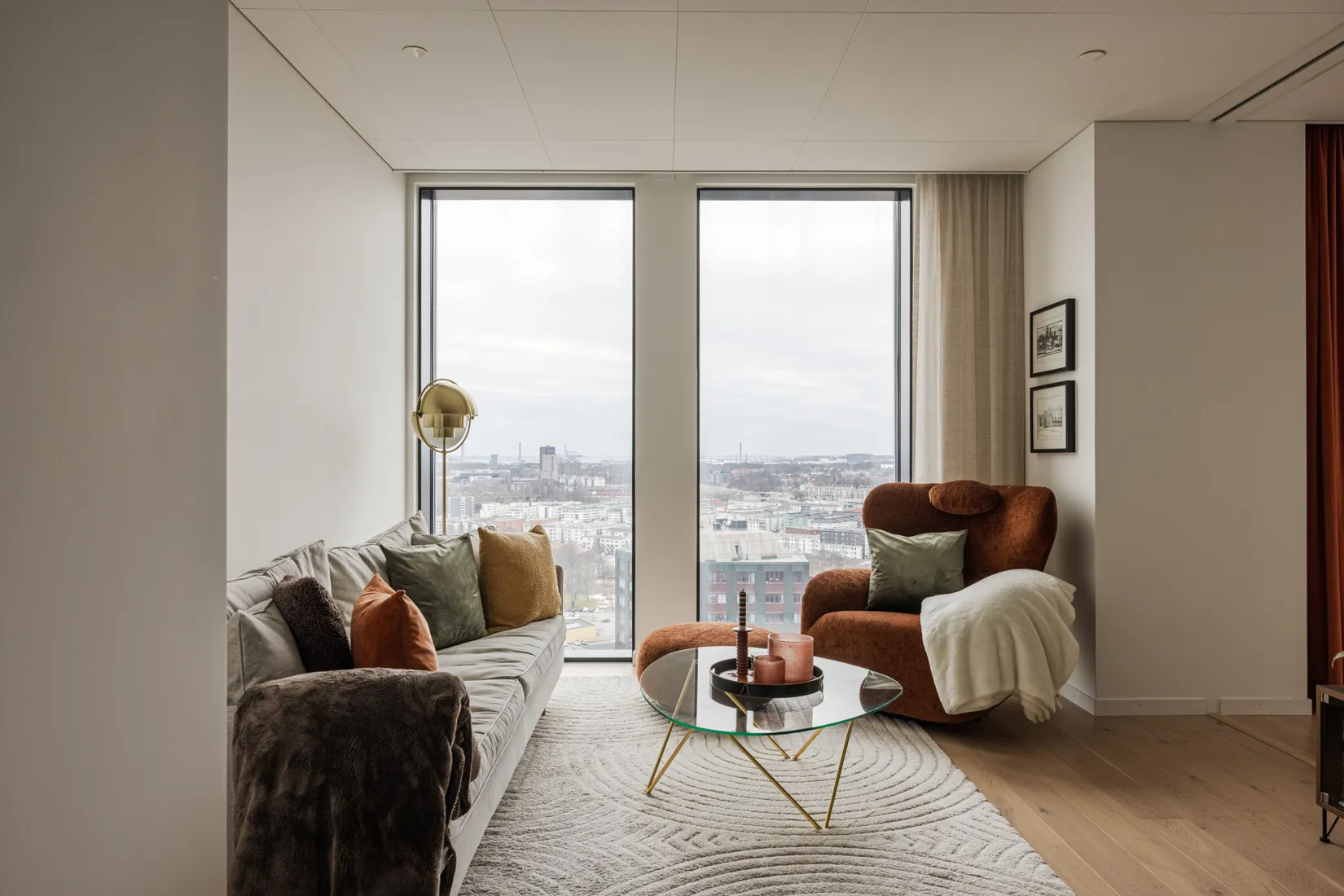 Bostadsrätt, Lodjursstråket 1 (Karlatornet vån 22 västerläge), Lindholmen, Göteborg