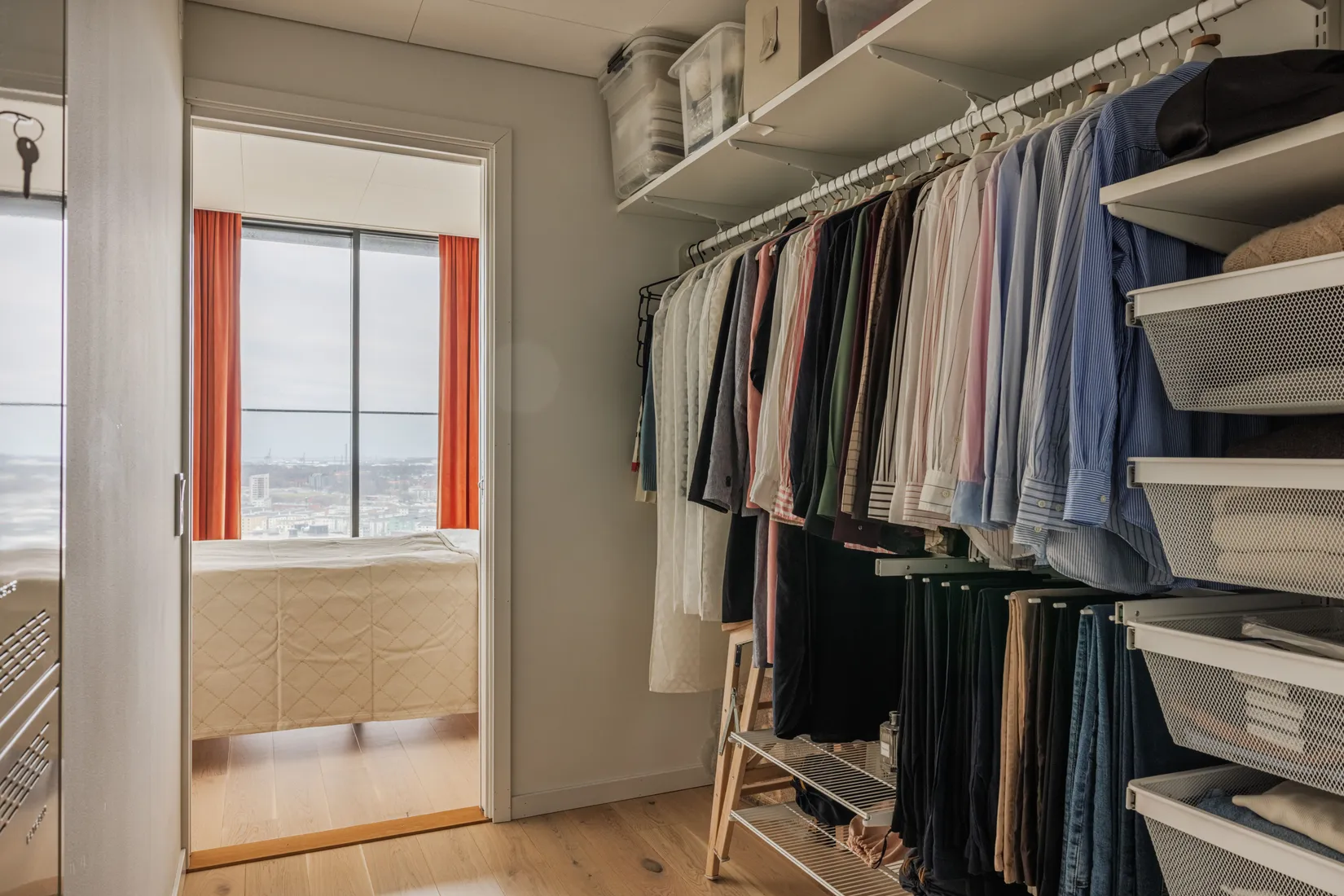 Bostadsrätt, Lodjursstråket 1 (Karlatornet vån 22 västerläge), Lindholmen, Göteborg