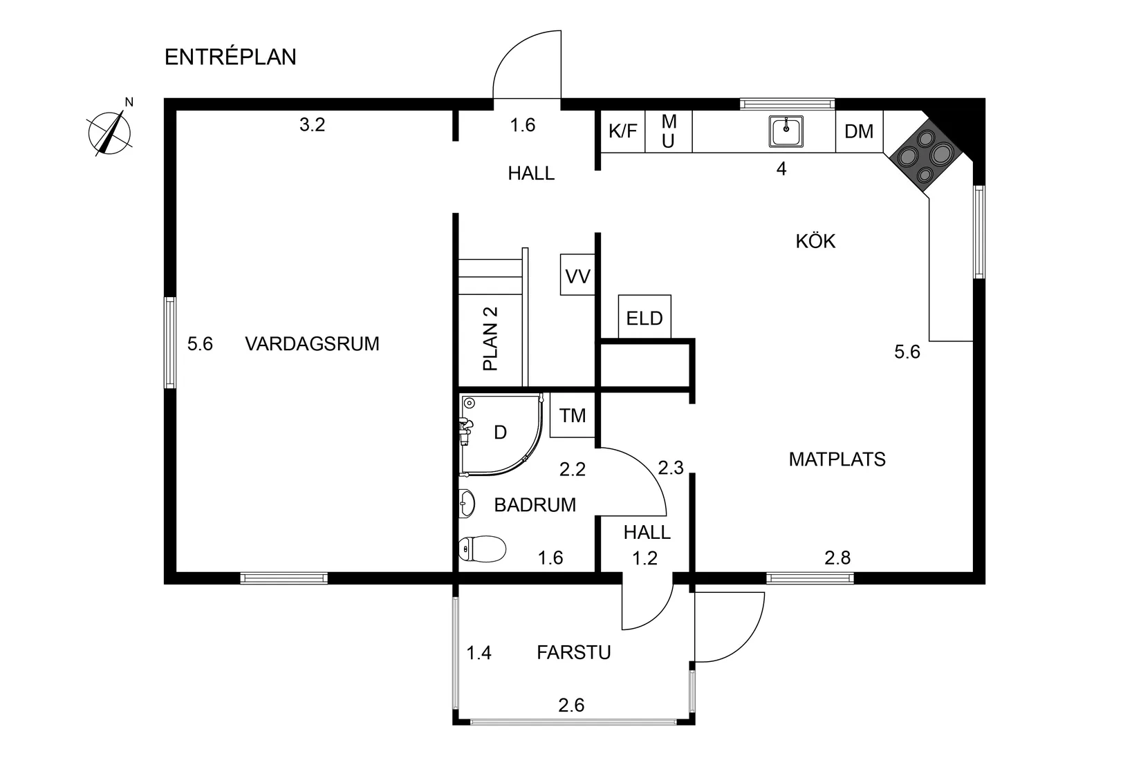 Villa, Snutsbol ödegården 1, Erikstad, Mellerud