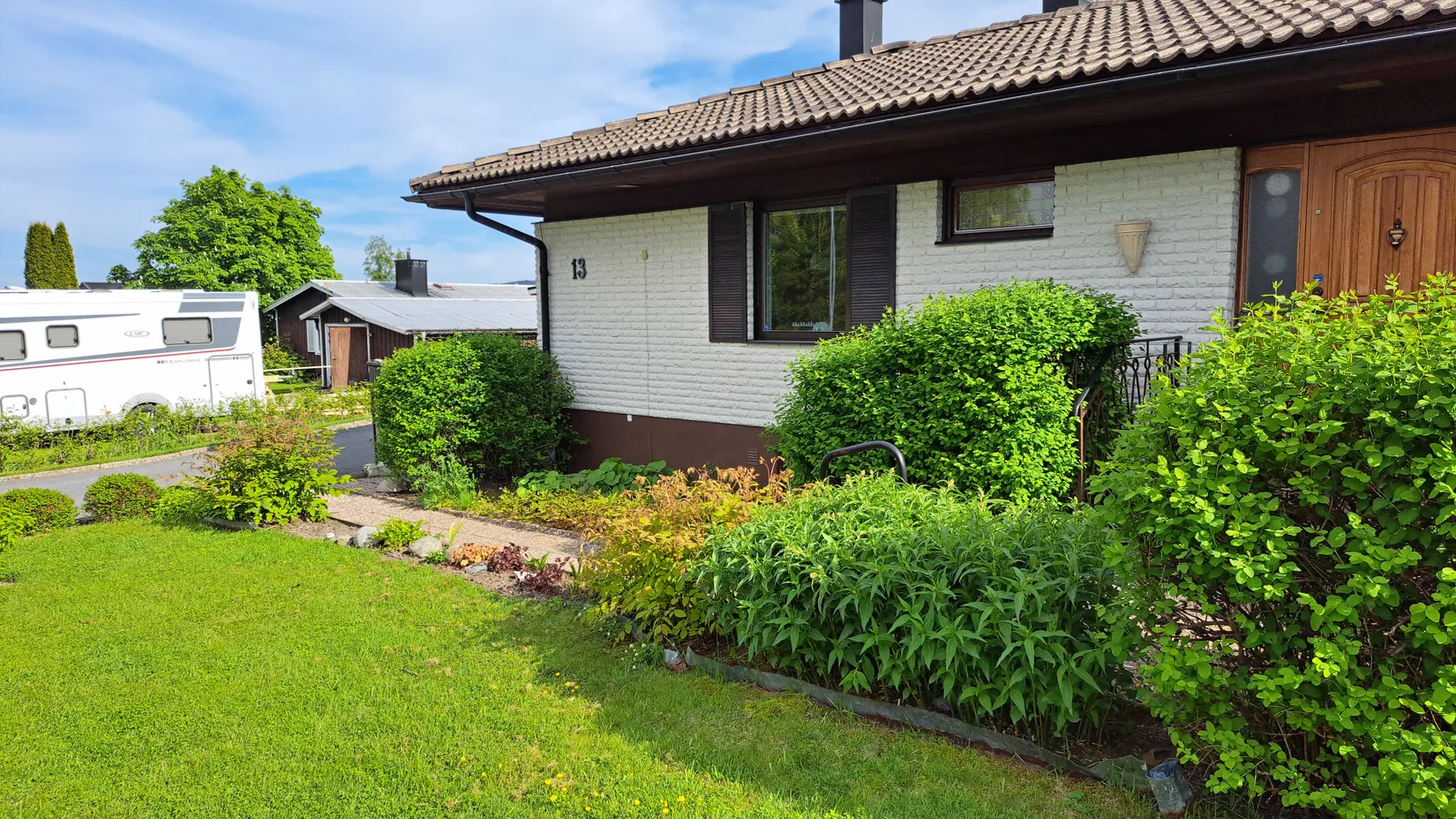 Villa, Bergsstigen 13, Gådeåberget, Härnösand