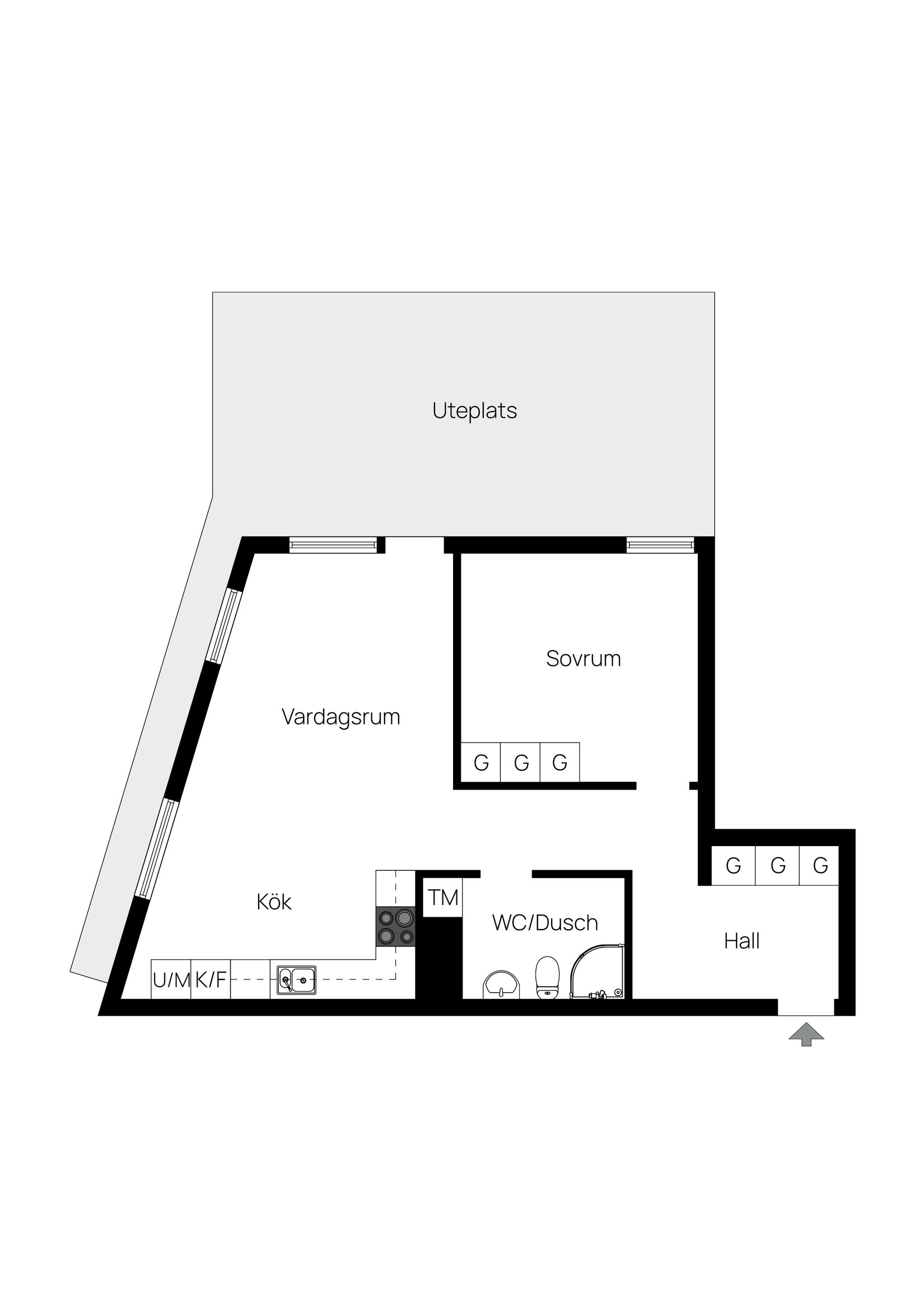 Bostadsrätt, Termikgatan 21 A, Södra Ladugårdsängen, Örebro