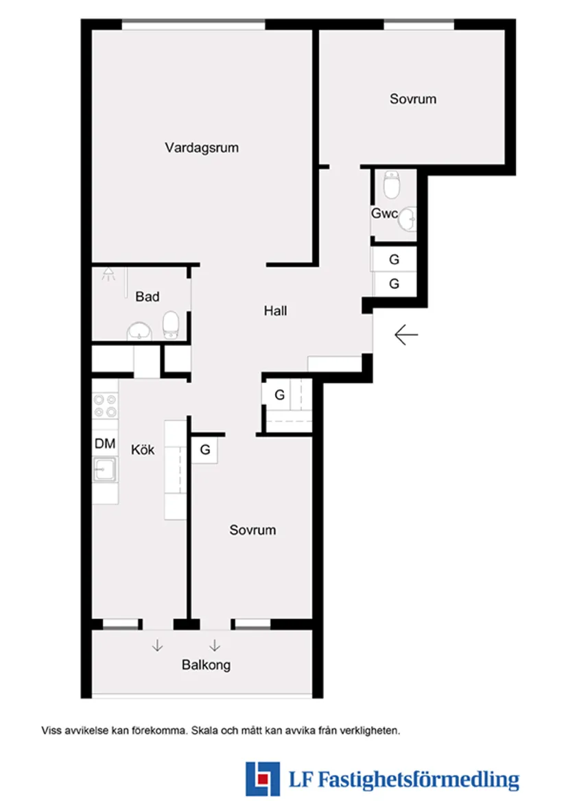 Bostadsrätt, Tornfalksgatan 13, Söderkulla, Malmö