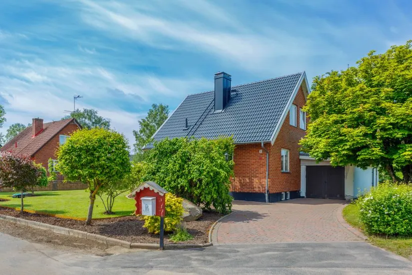 Villa, Vinkelgatan 2, Våxtorp, Laholm