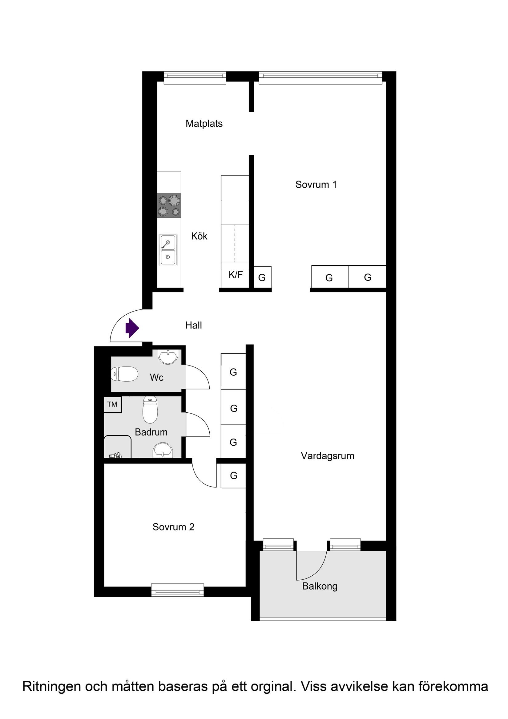 Bostadsrätt, Åkerbyvägen 104, Täby Centrum, Täby