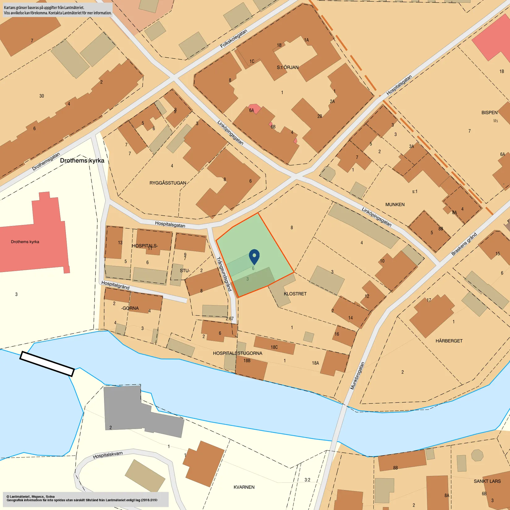 Villa, Trångsundsgränd 3, Drothem, Söderköping