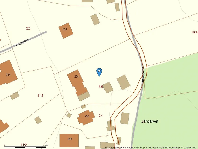 Villa, Bergsgården 254, Falun