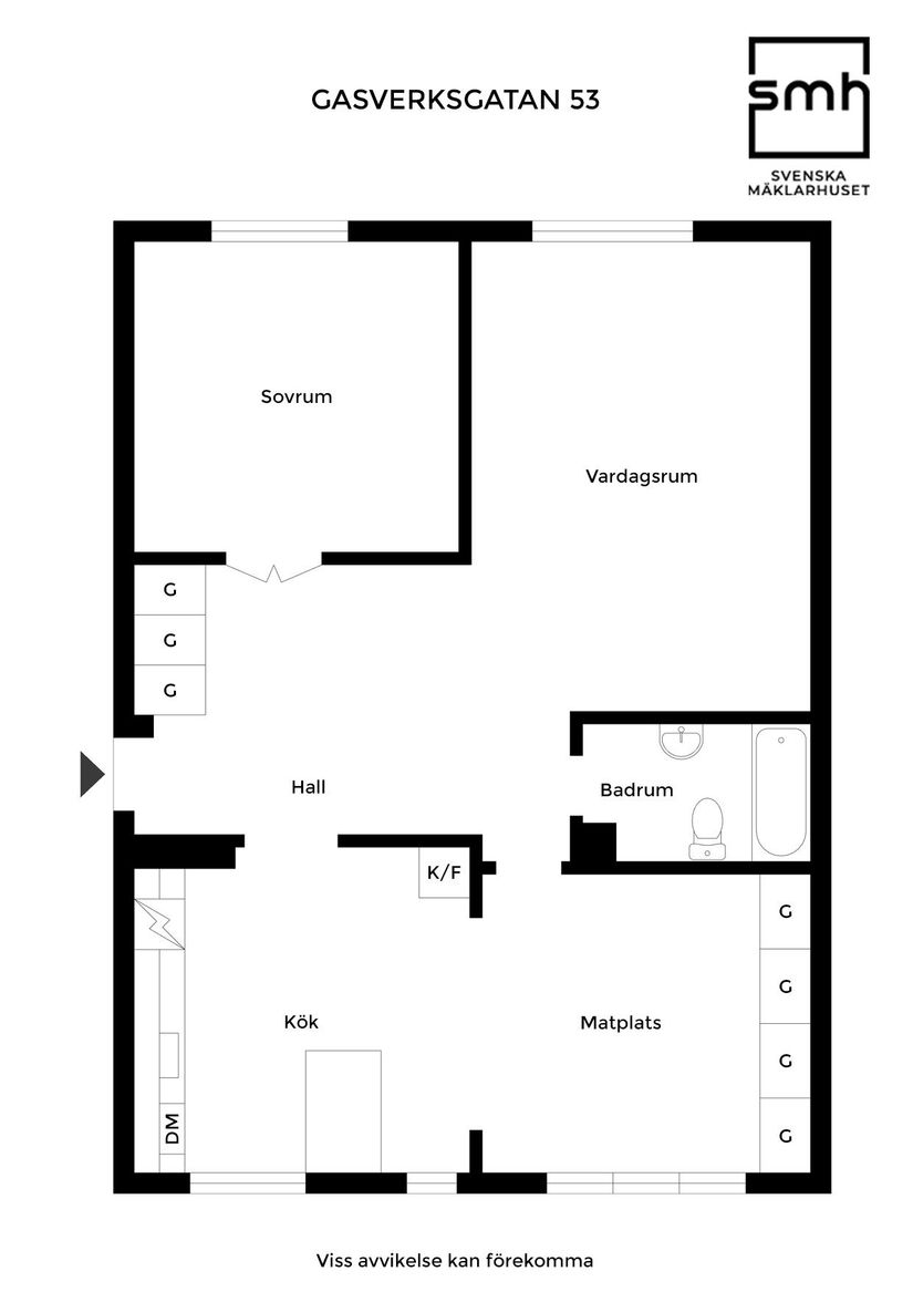 Bostadsrätt, Gasverksgatan 53, Högaborg, Helsingborg