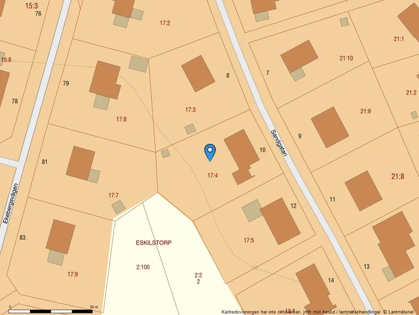 Villa, Sandgatan 10, Getinge, Halmstad