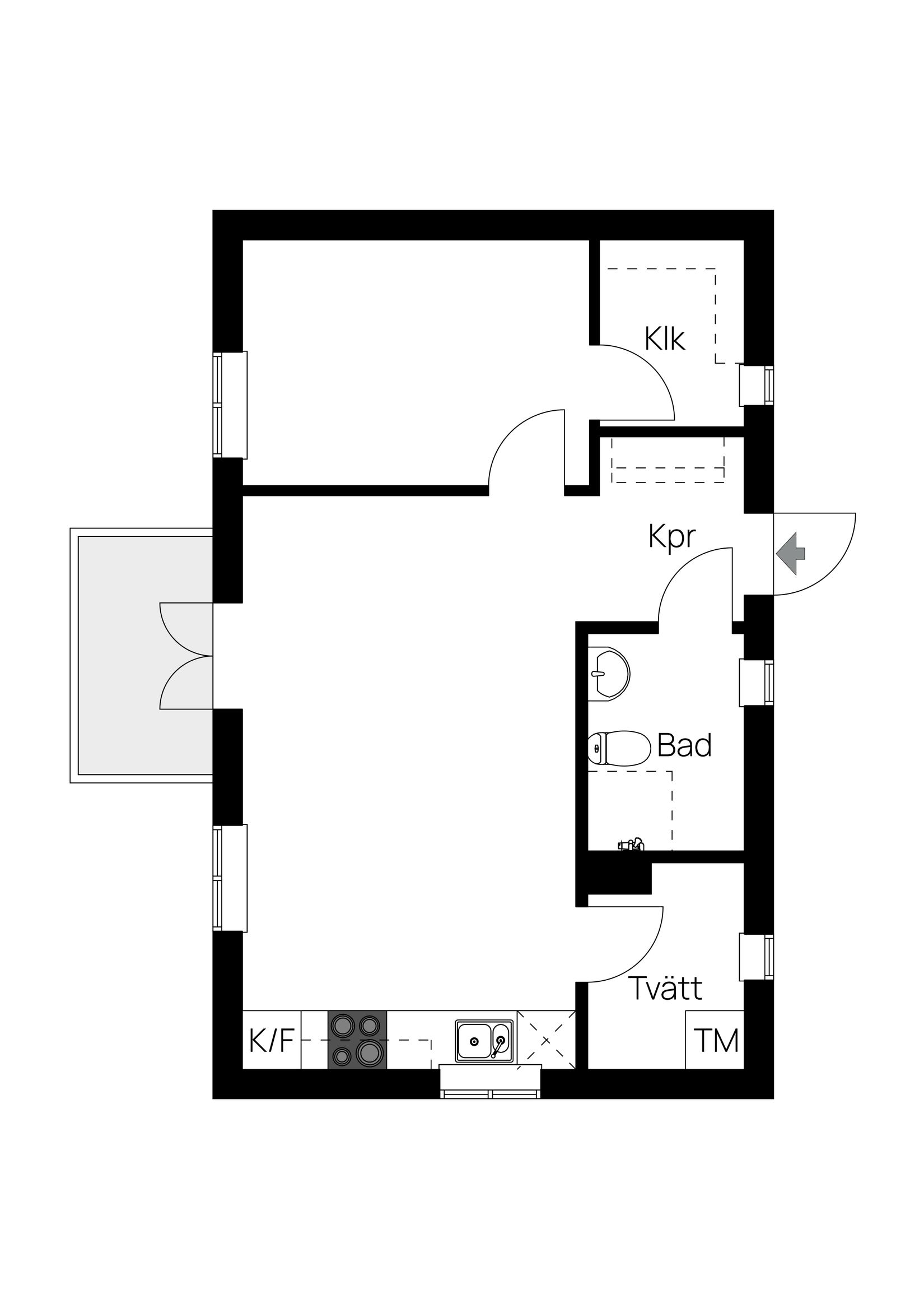 Bostadsrätt, Gotlandsgatan 11, Gryta, Västerås