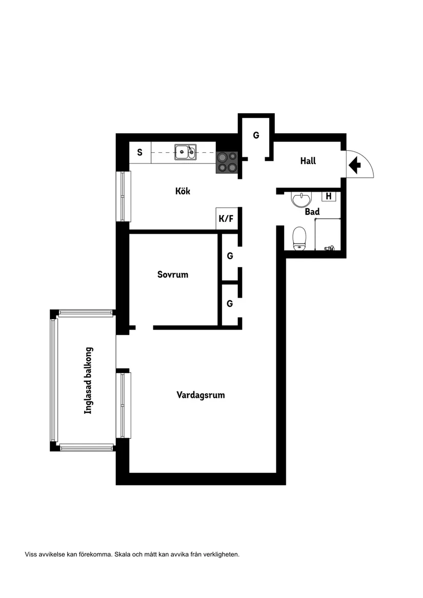 Bostadsrätt, Liljeborgsgatan 20A, Centralt, Trelleborg , Trelleborg