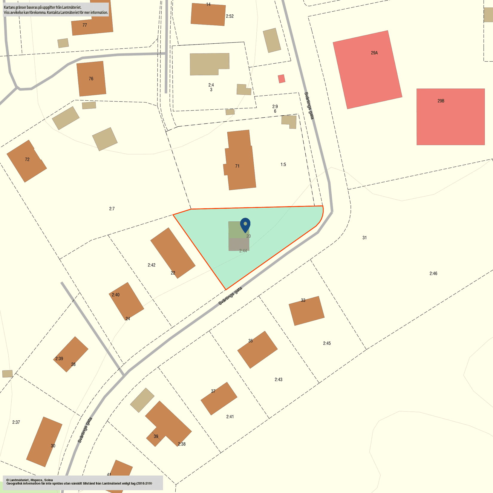 Villa, Svärtings gata 20, Källberga, Nynäshamn