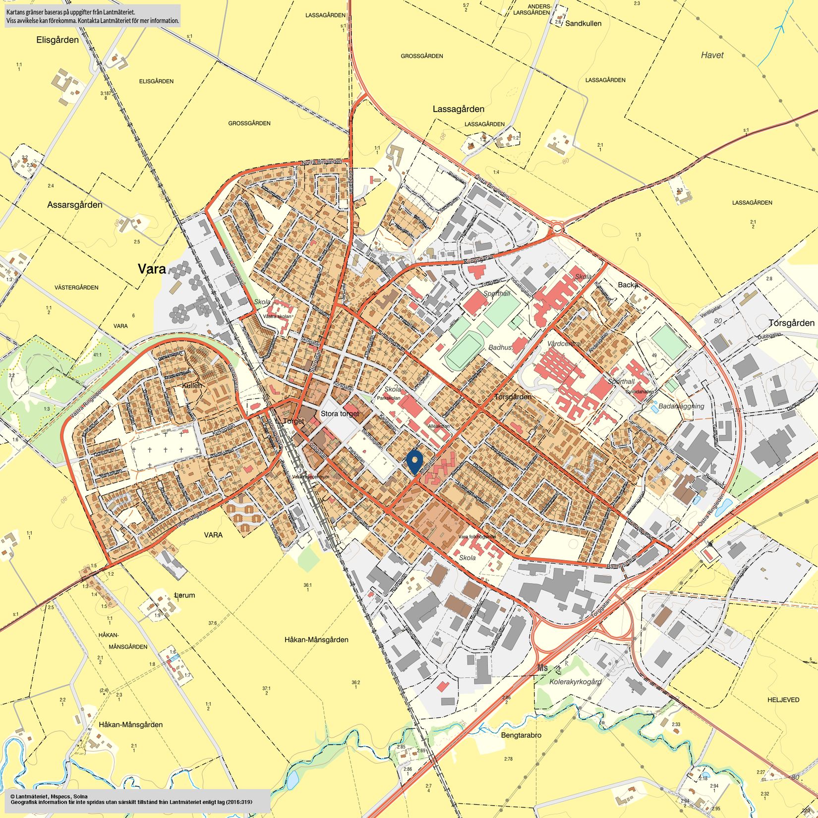 Bostadsrätt, Allégatan 18, Centrala Vara, Vara