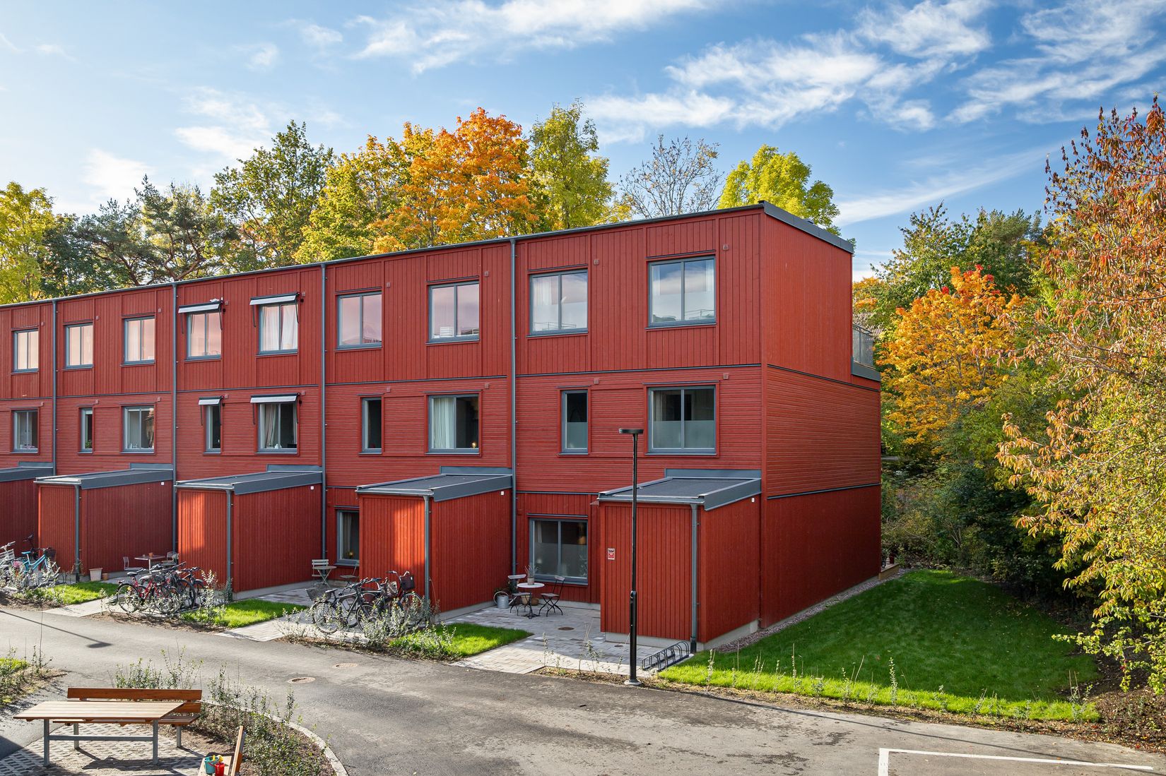 Radhus, Hildur Ottelinsgatan 10 E, Luthagen, Uppsala