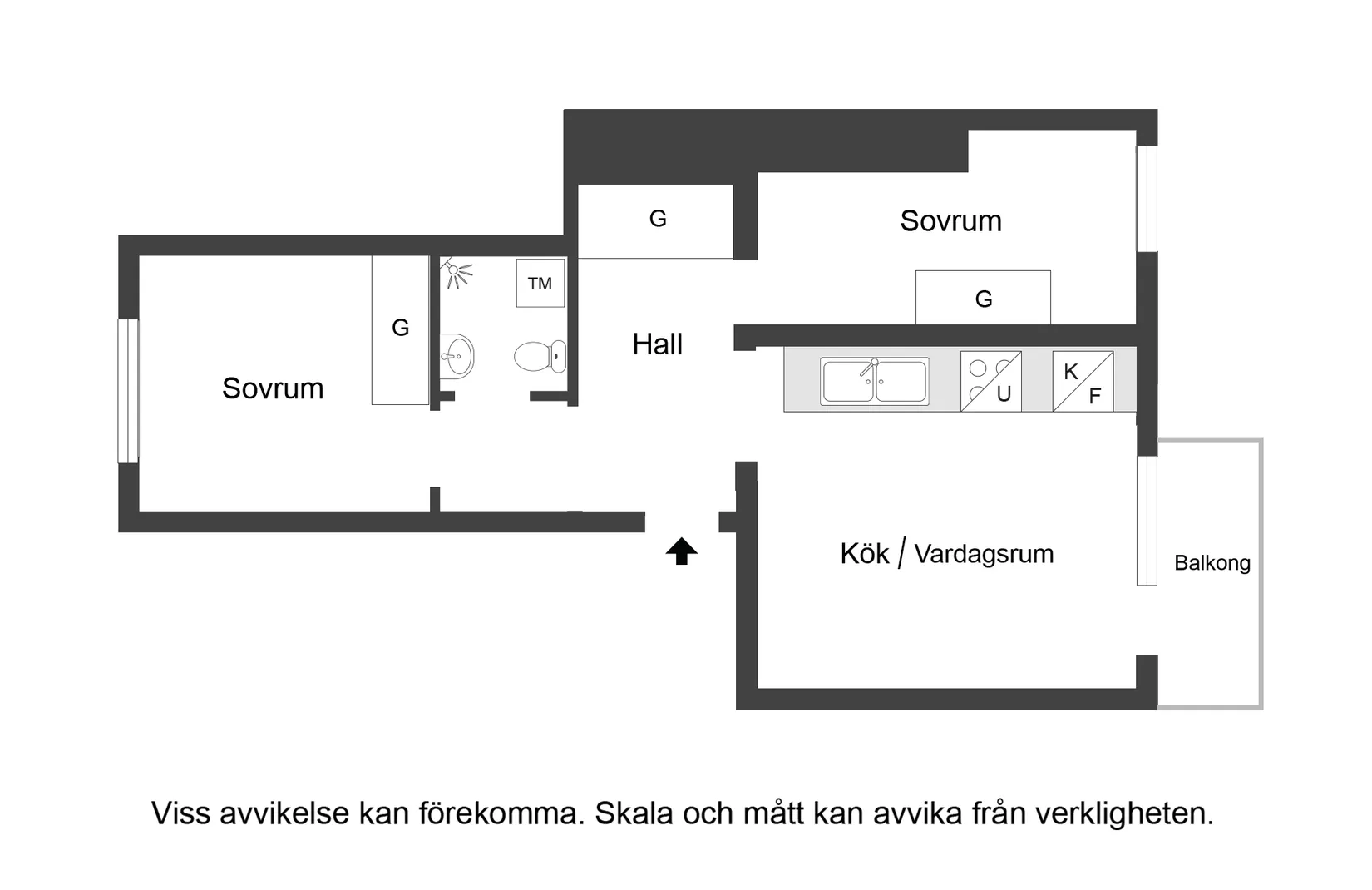 Bostadsrätt, Nya Rådstugugatan 13, Centralt, Norrköping