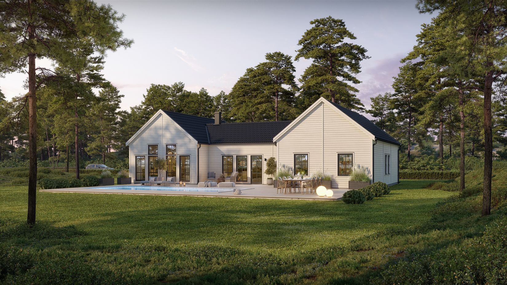 Villa, Källsängsgatan, Hörnebo, Tibro