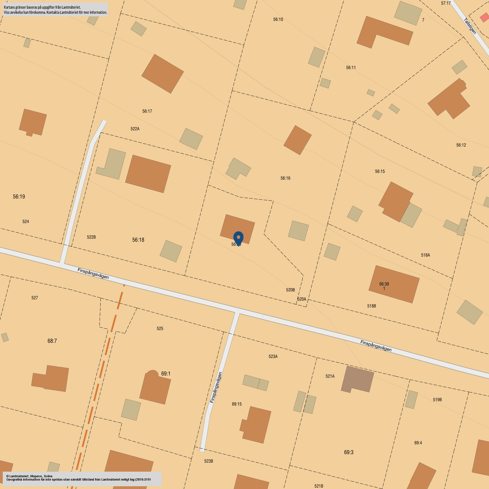 Villa, Finspångsvägen 520B, Norrköping