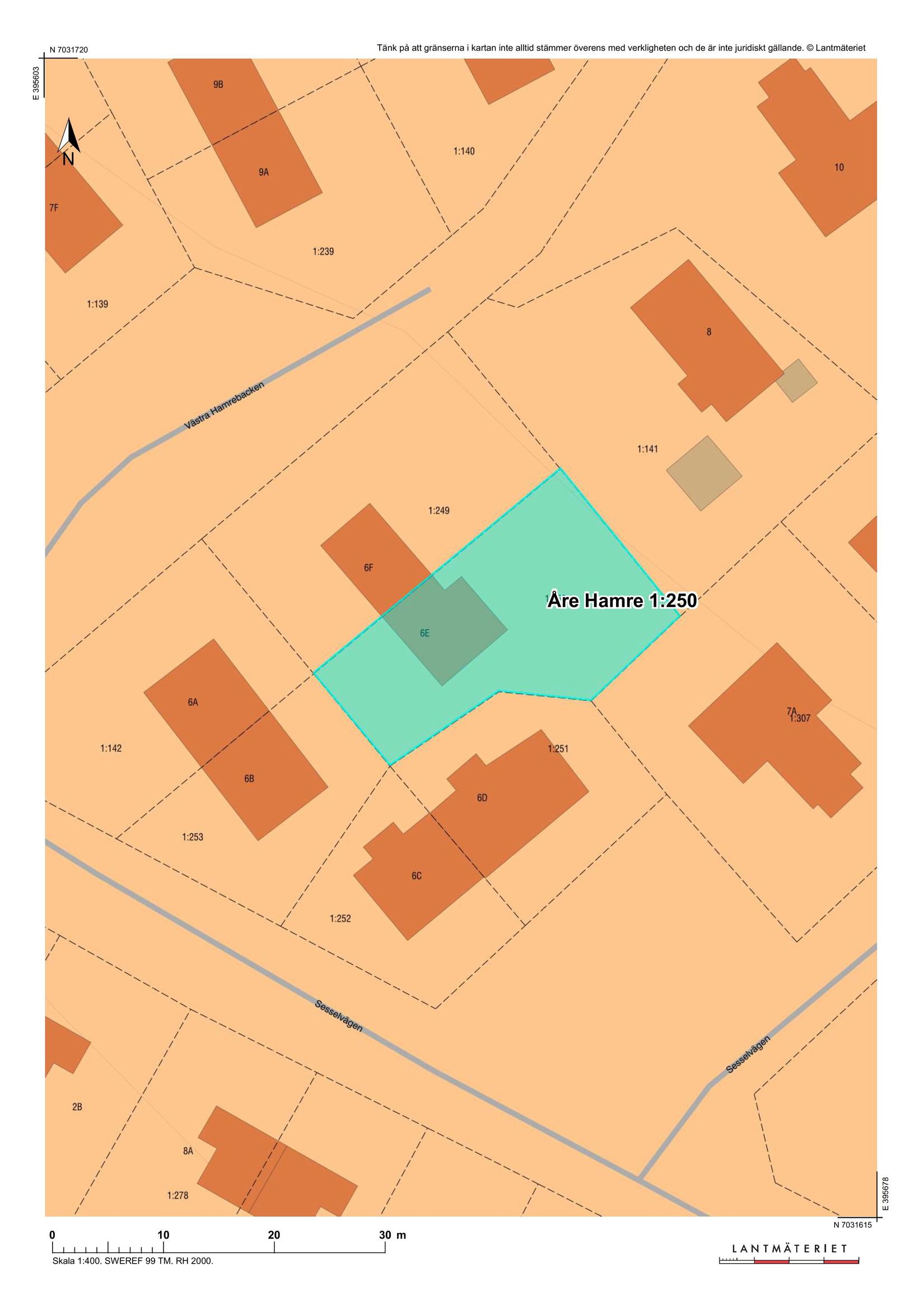Fritidshus, Västra Hamrebacken 6E, Duved, Åre