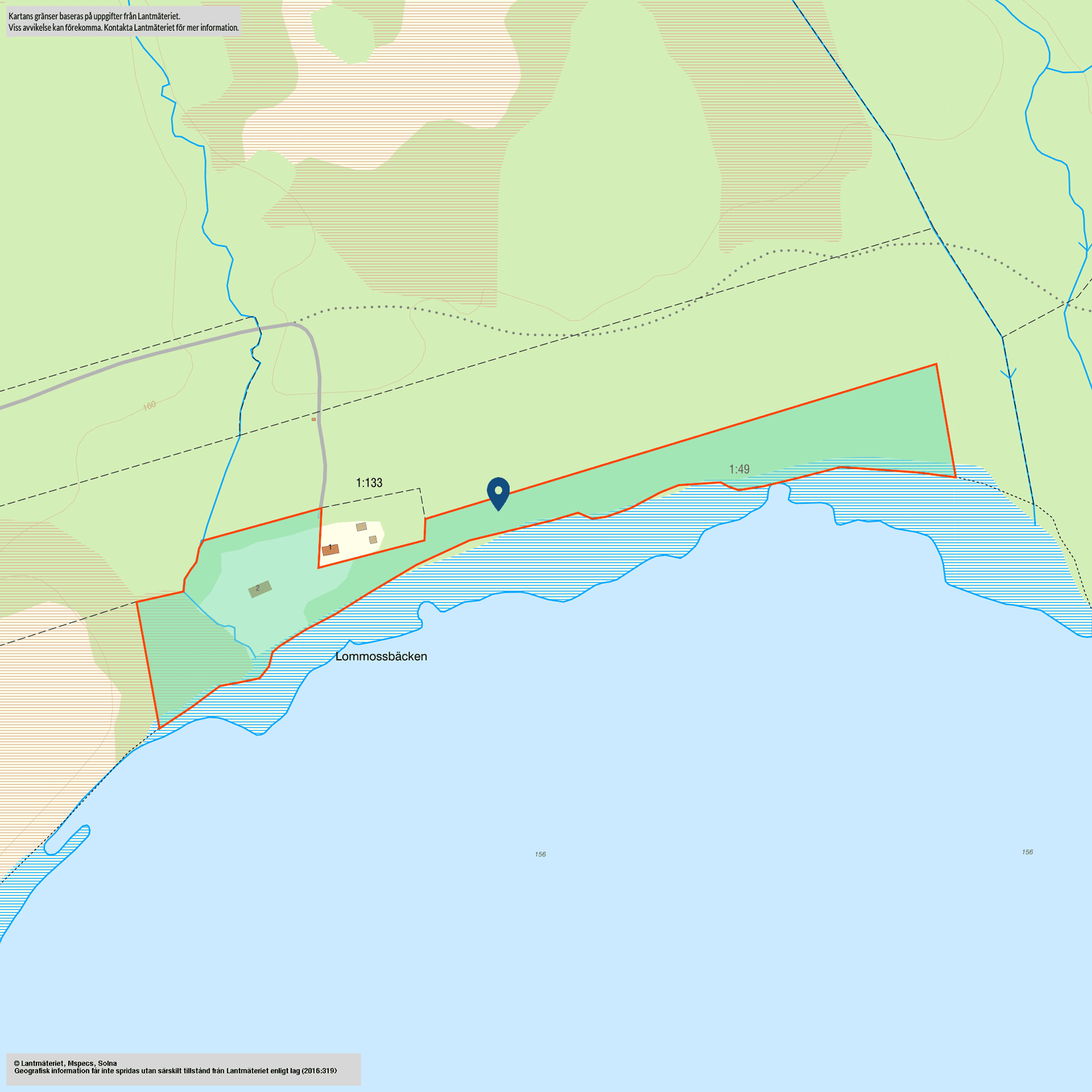 Gård/Skog, Lommossbäcken 2, Paradishyttan, Filipstad