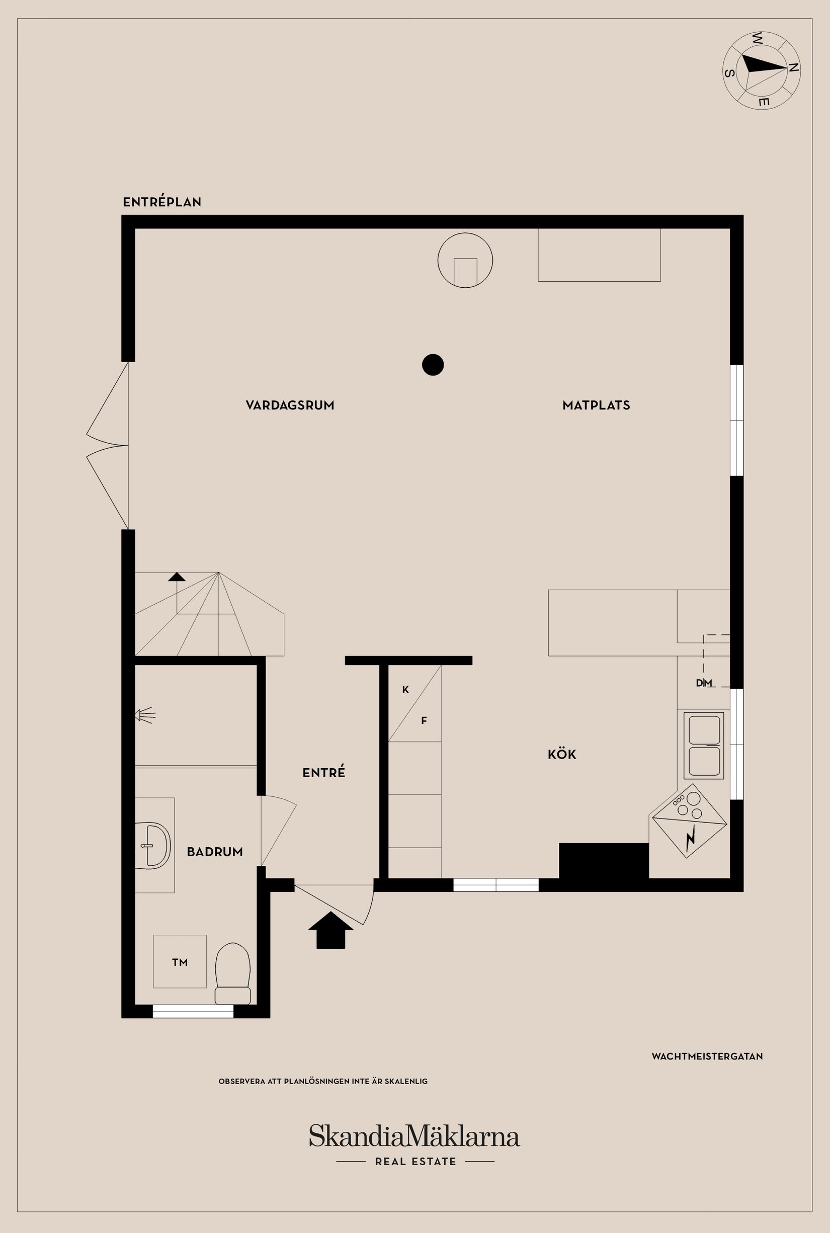 Villa, Wachtmeistergatan 23, Björkholmen, Karlskrona