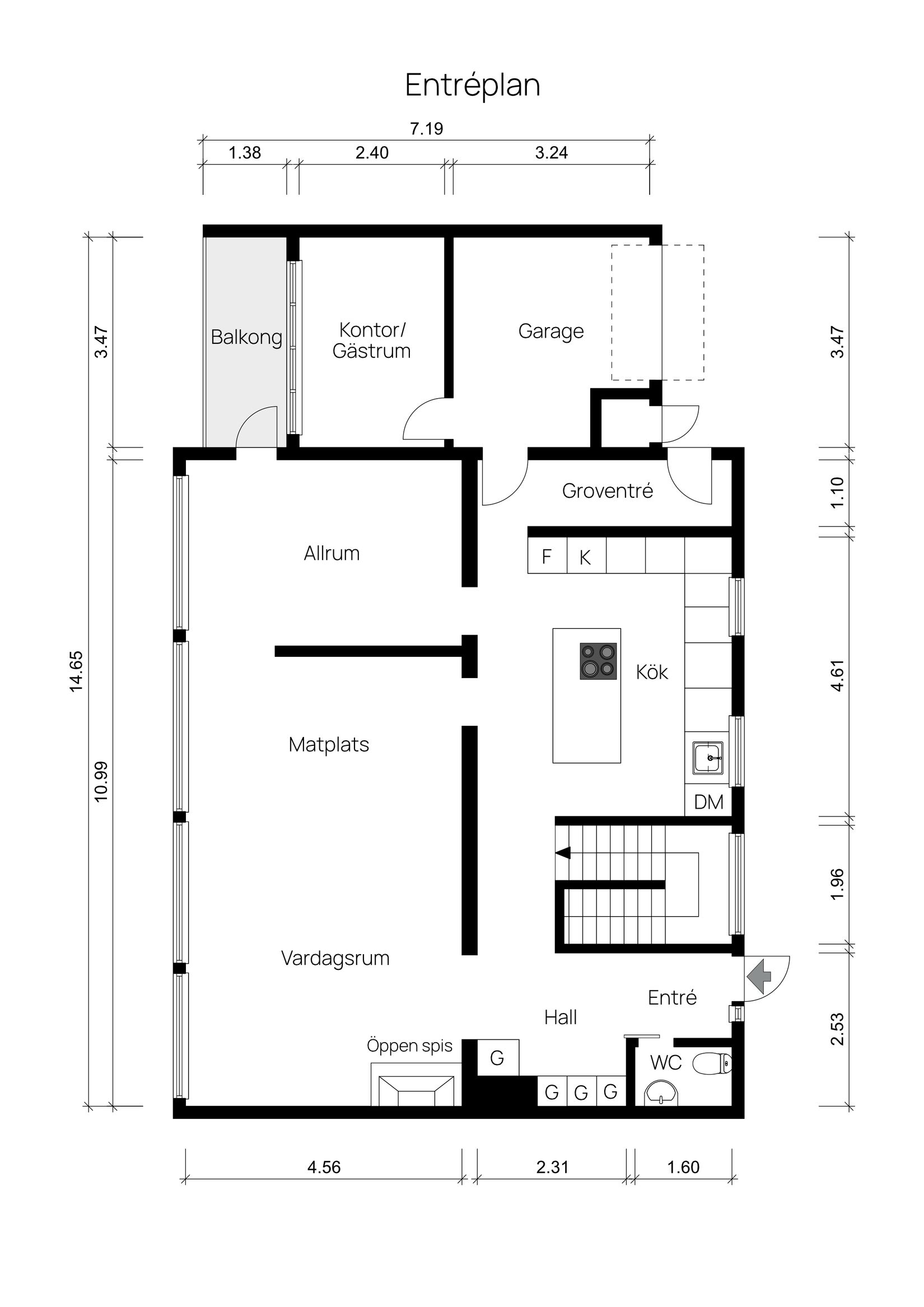 Villa, Släntvägen 10, Centrala Sävedalen, Partille