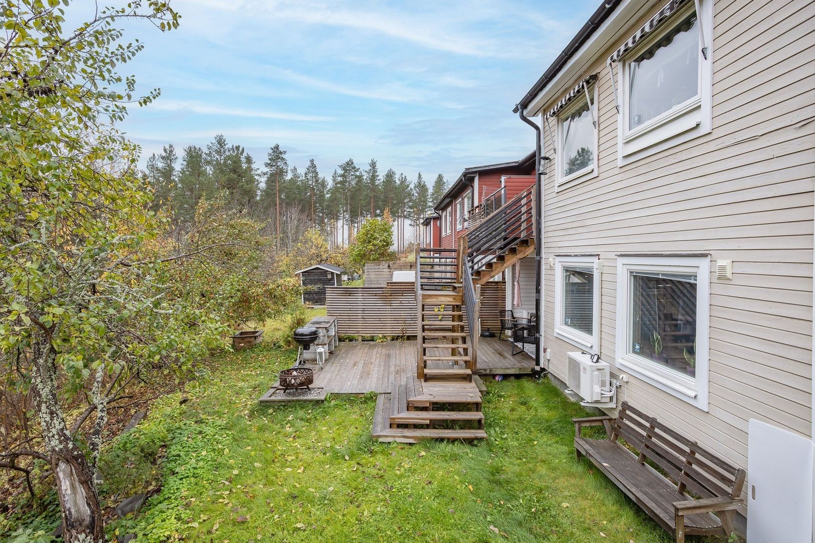 Radhus, Fäbodvägen 22, Klockarberget, Sundsvall