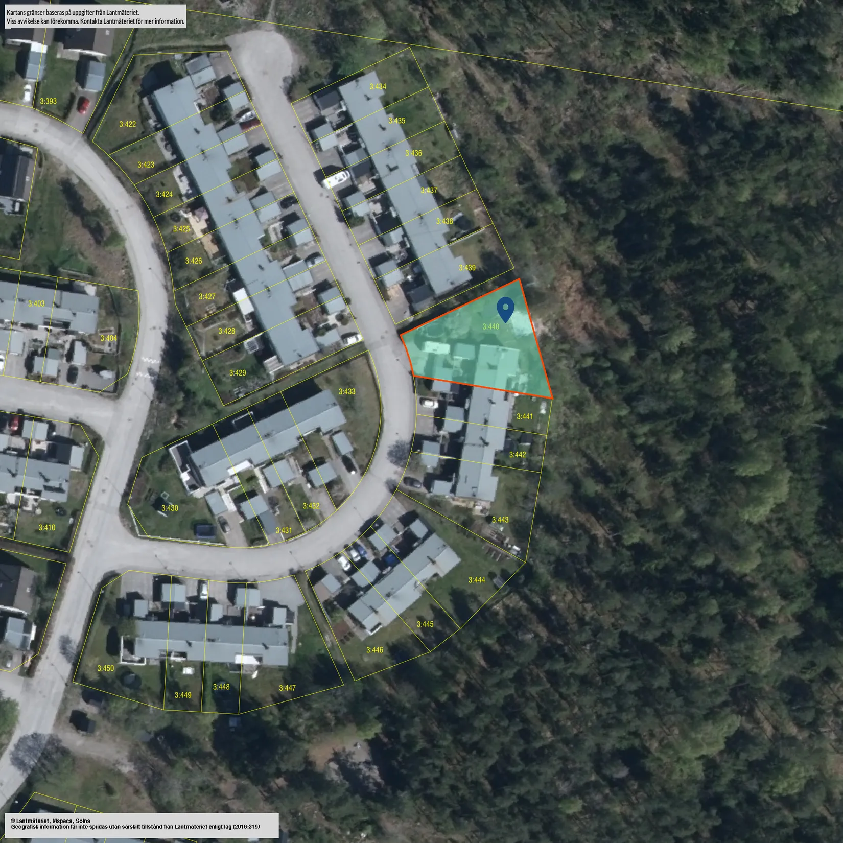 Radhus, Fäbodvägen 22, Klockarberget, Sundsvall