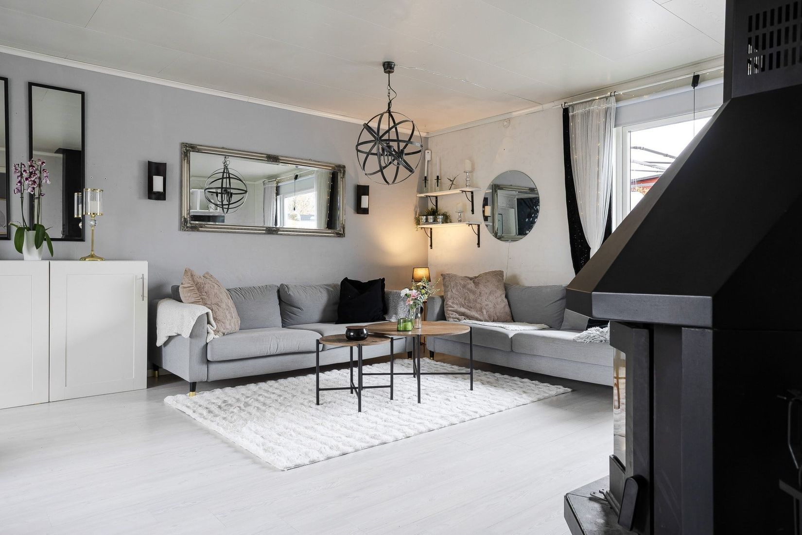 Radhus, Fäbodvägen 22, Klockarberget, Sundsvall