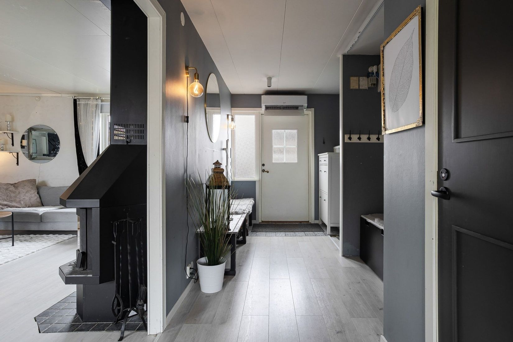 Radhus, Fäbodvägen 22, Klockarberget, Sundsvall