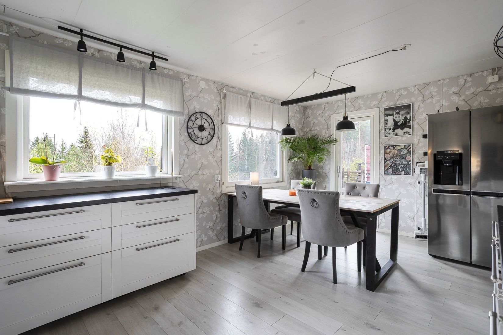 Radhus, Fäbodvägen 22, Klockarberget, Sundsvall