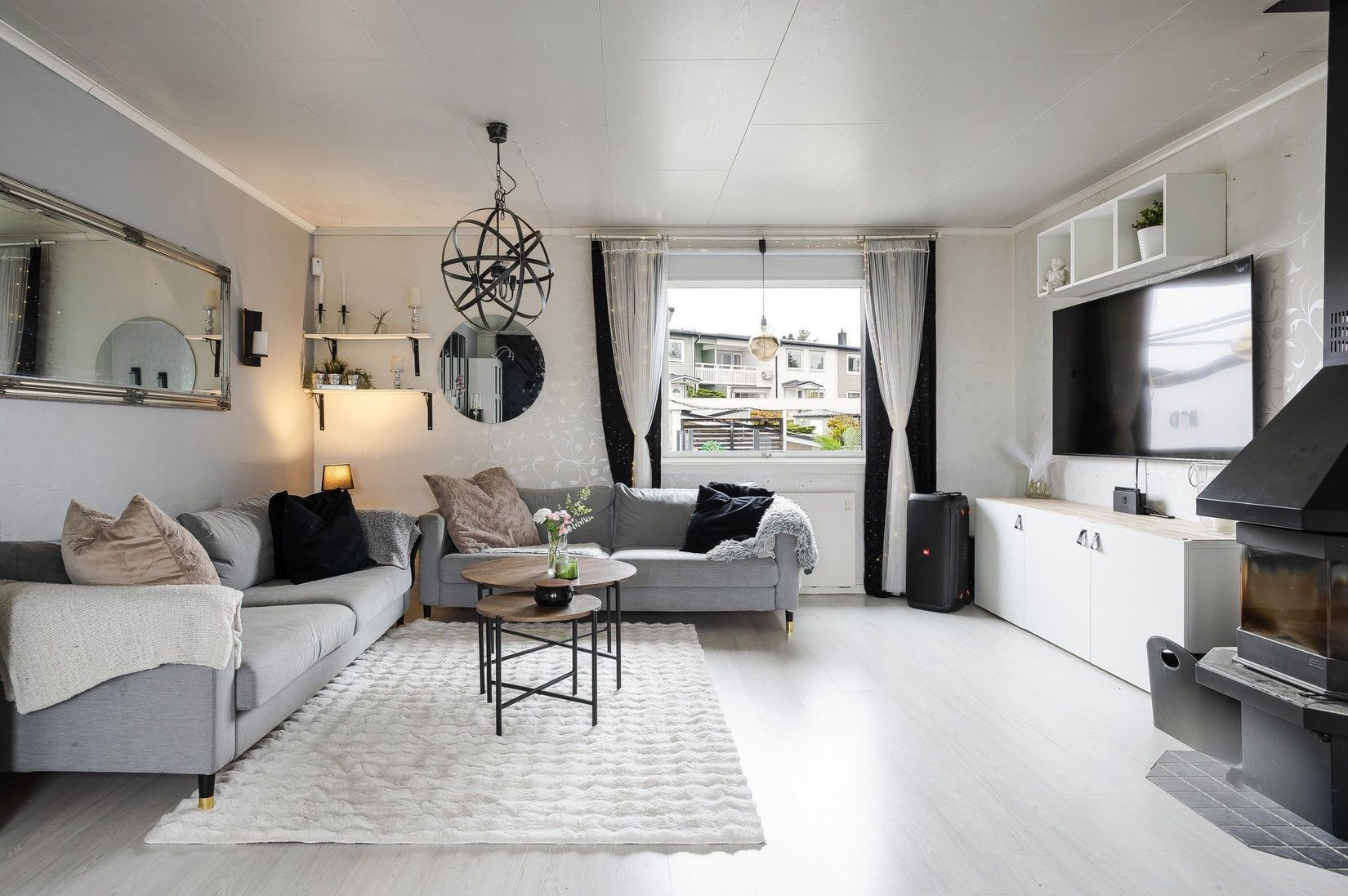 Radhus, Fäbodvägen 22, Klockarberget, Sundsvall