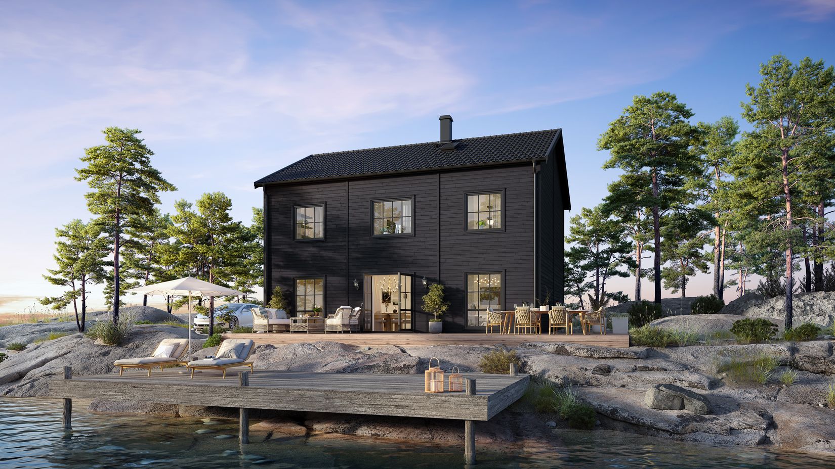 Villa, Vitsippegatan, Hörnebo, Tibro