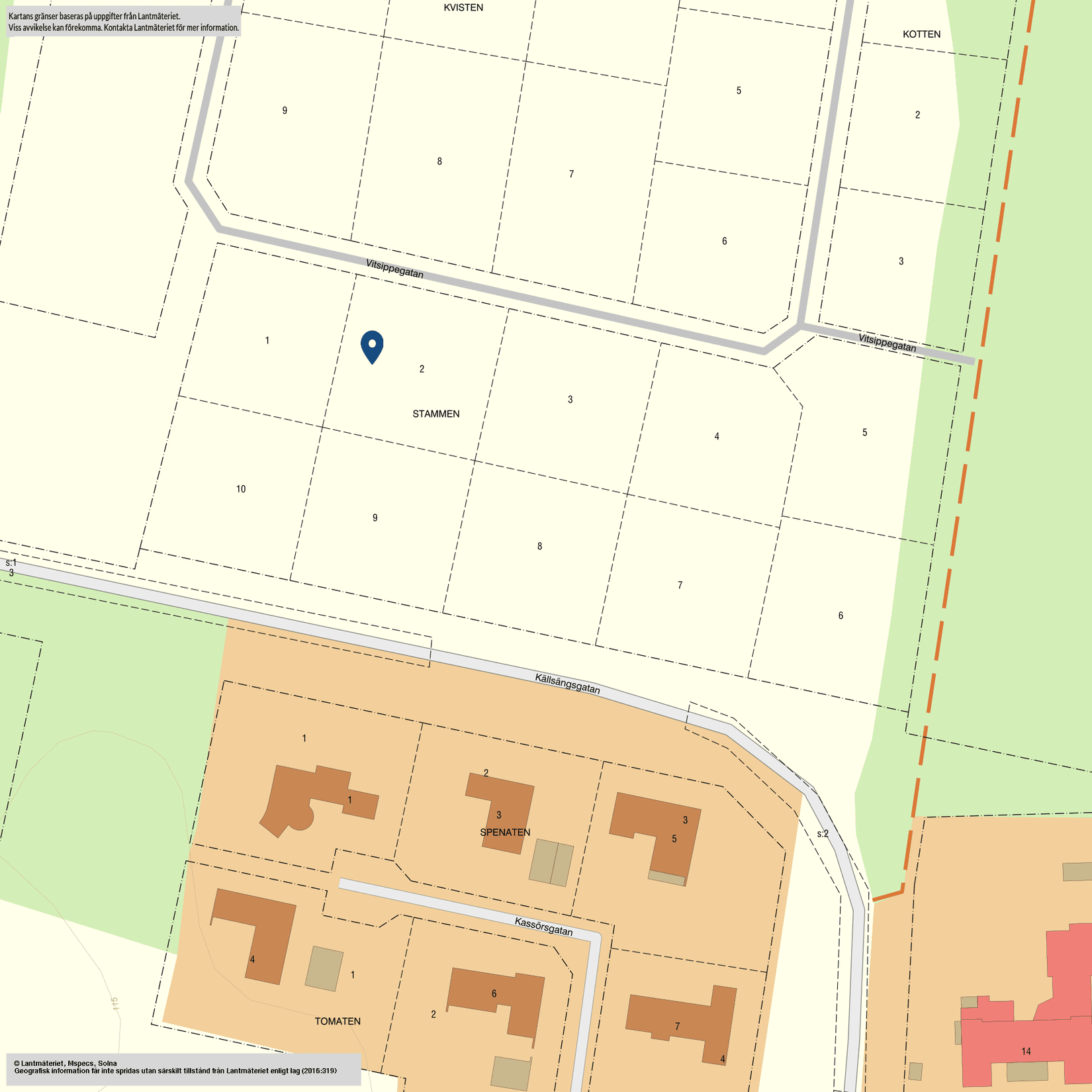 Villa, Vitsippegatan, Hörnebo, Tibro