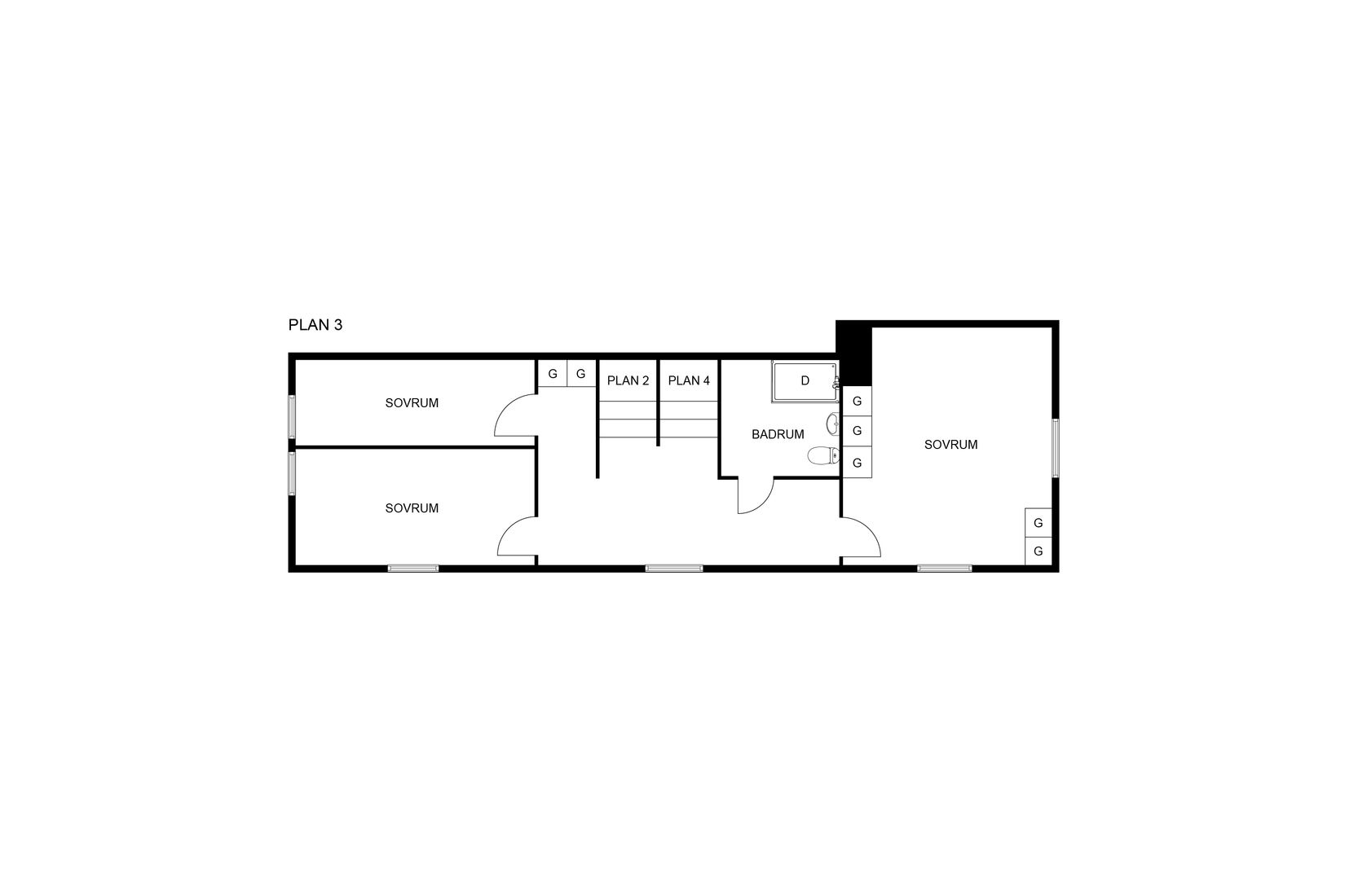 Villa, Radhus, Sjövallavägen 28, Alafors, Ale